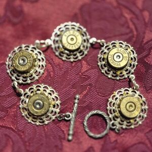 Coastal Cowgirl Punk Rock Chic Winchester Bullet Bracelet